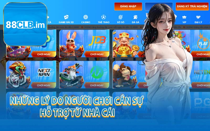 Những Lý Do Người Chơi Cần Sự Hỗ Trợ Từ Nhà Cái